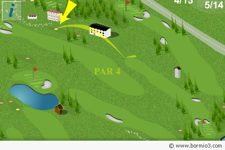 Map of Bormio Golf